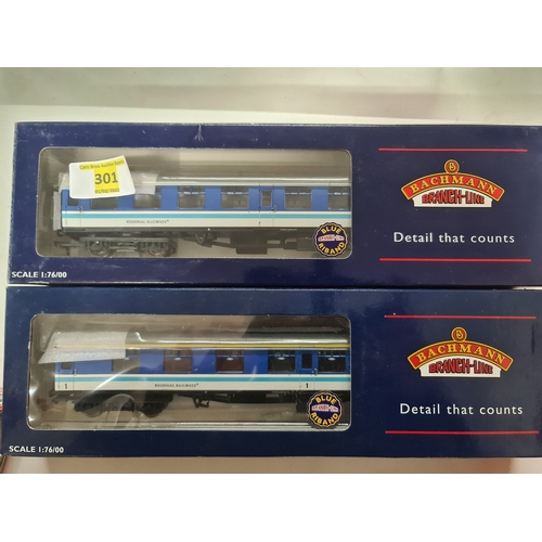 301 - boxed Bachmann Coaches