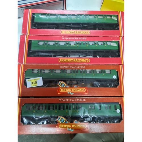 310 - boxed Hornby Coaches