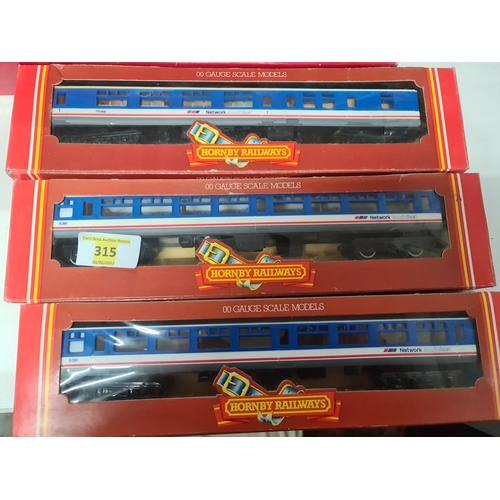 315 - boxed Hornby Coaches