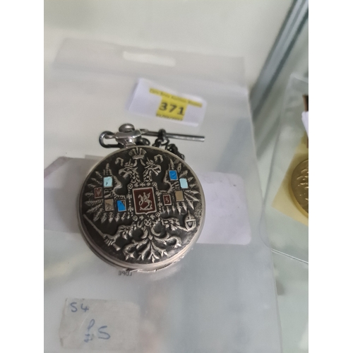 371 - Molinio manual pocket watch