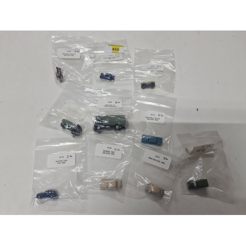 466 - N gauge vehicles