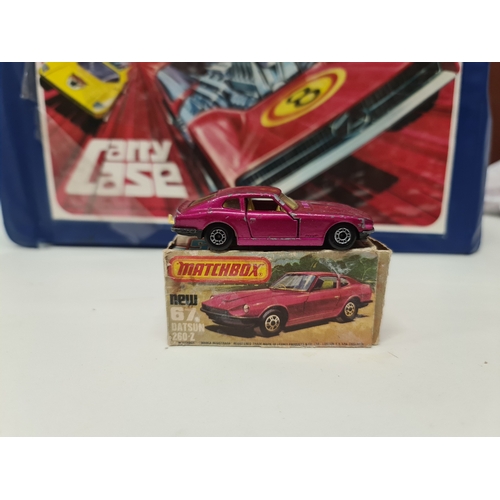 121 - Vintage MATCHBOX 67 Datsun 260-Z, 1977 Lesney Diecast Toy Car BOXED