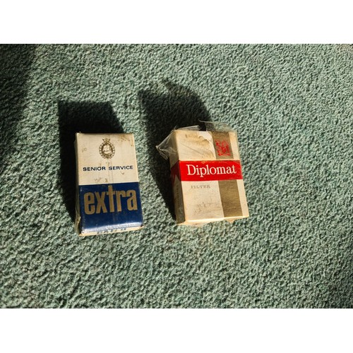 5A - Two packets unopened vintage cigarettes