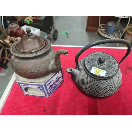 520 - Chinese / Japanese teapots