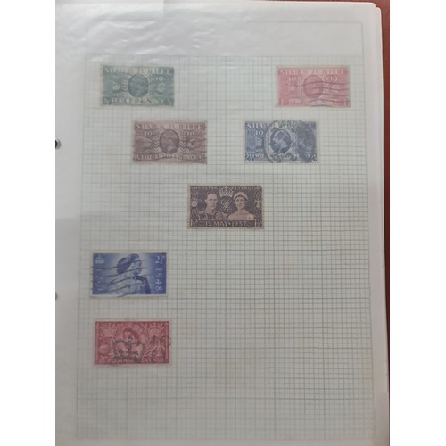 346 - folder of GB stamps