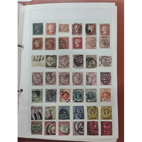 346 - folder of GB stamps