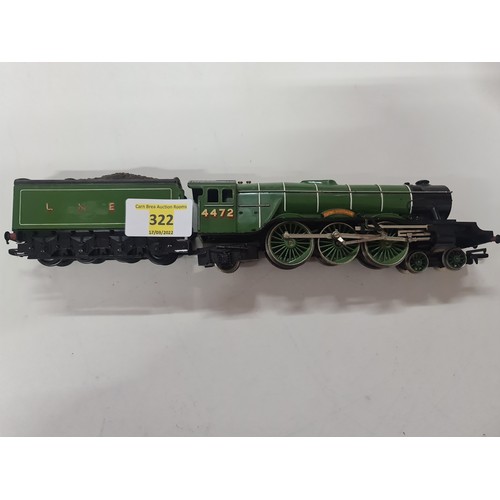 322 - OO GAUGE HORNBY 4472 LNER FLYING SCOTSMAN vgc tested