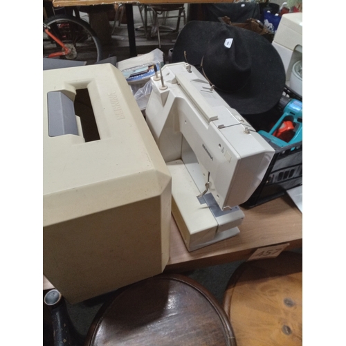 sewing machine & pedal