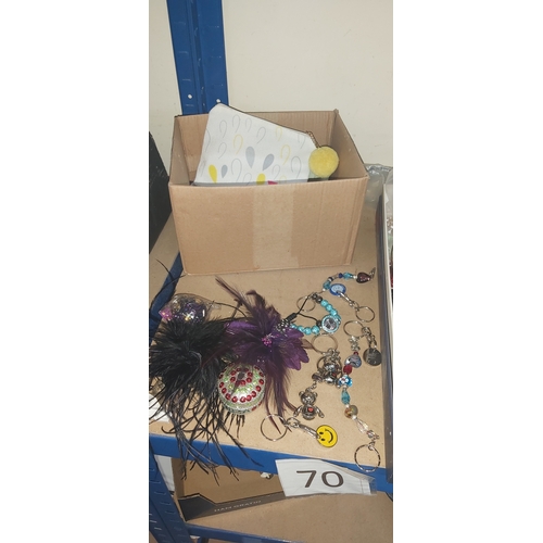 70 - hair accessories & key rings