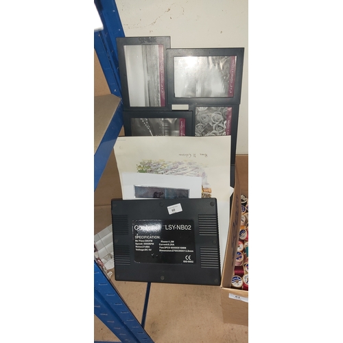 60 - picture frame etc