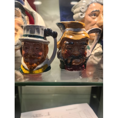 80 - Two small character jugs