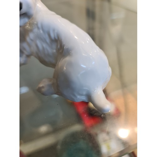 49 - Rare Royal Doulton Terrier Figurine tail has been off but  restored