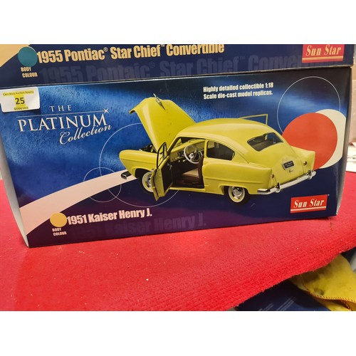 25 - 1:18 Sun Star Platinum Series 1951 Kaiser Henry J Sedan 5091