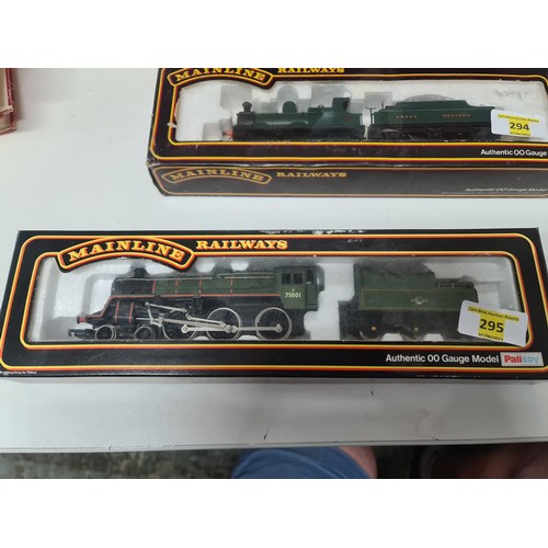 295 - MAINLINE 37-053 BR GREEN 4-6-0 STANDARD CLASS 4 LOCO & TENDER 75001 BOXED