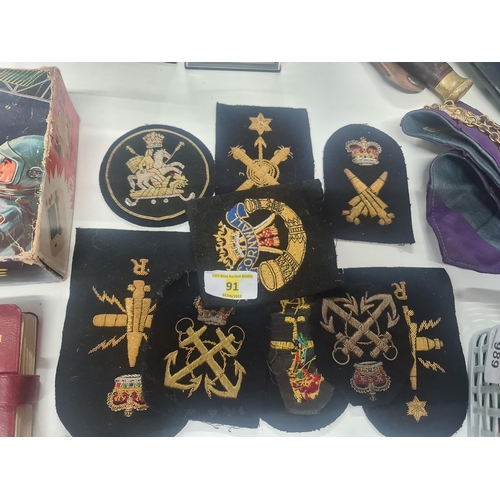 91 - Military badges