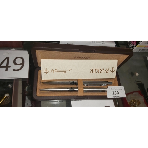 150 - parker pen set