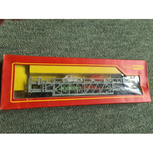 345 - TRIANG HORNBY R342 ‘Tierwag’ Car Transporter Very Good Boxed Condition