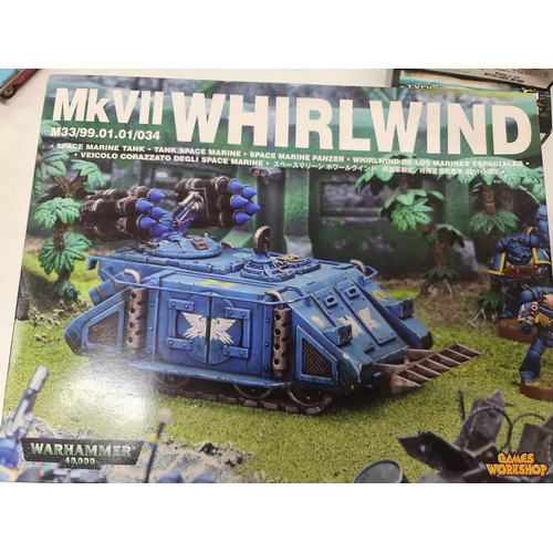 538 - Warhammer 40k new opened box Space Marine Whirlwind BNIB marines Rogue Trader Tank