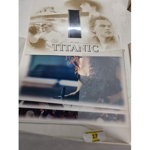 17 - Titanic film & picture set