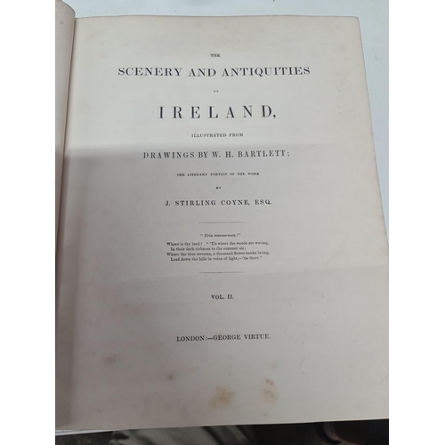 18A - The Scenery and Antiquities of Ireland - Illustrated Edition Vol 1 & 2 Webb & Hunt Liverpool