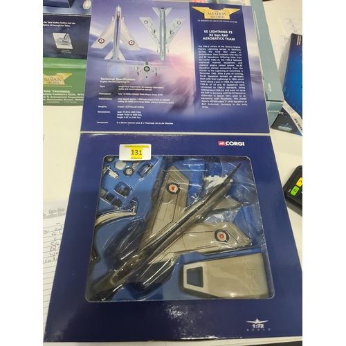 131 - CORGI 1:72 ENGLISH ELECTRIC LIGHTNING F2 RAF 92 SQN AEROBATICS TEAM 49402