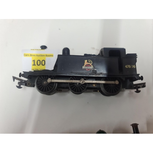 100 - TRIANG OO GAUGE BR CLASS 3F JINTY 0-6-0 TANK LOCOMOTIVE 47606