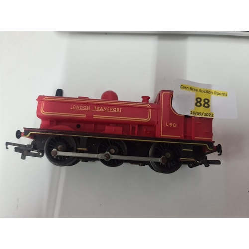 88 - OO Gauge LONDON TRANSPORT 0-6-0 PANNIER TANK L 90