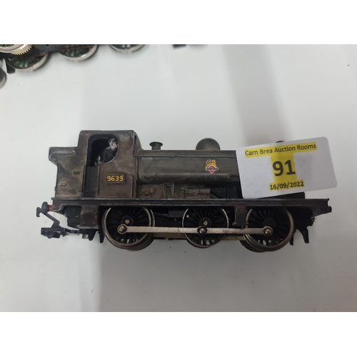 91 - OO Gauge Weathered Tank engine BR