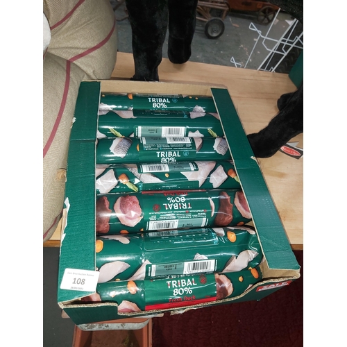 108 - tabal fresh dog food x 12