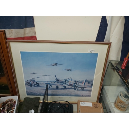 135 - ltd edition spitfire print