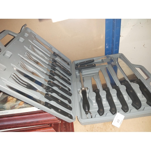 49 - knives set case