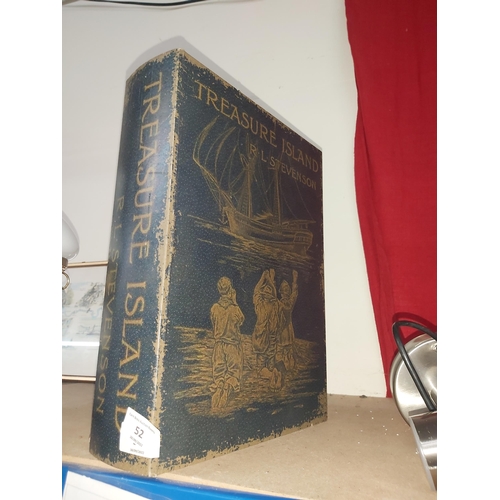 52 - Large storage box in shape of old book
TREASURE ISLAND