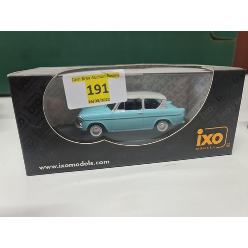 191 - Model Car 1:43 Ford Anglia Original Packaging IXO