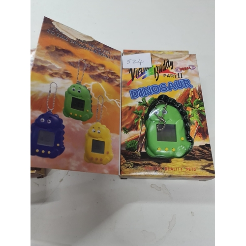 524 - 1997 Dinosaur original Tamagotchi