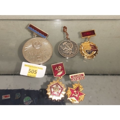 505 - USSR times medals