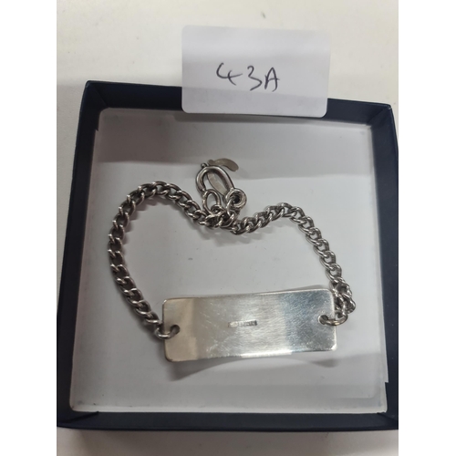 43A - Silver bracelet 14g