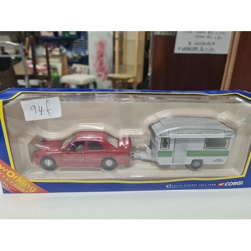 94f - Corgi 59102 Mercedes With Caravan Gift SetOpens in a new window or tab
Pre-owned