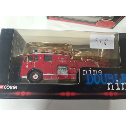 94g - Corgi - Model CC13007 - Dennis F12 - Birmingham Fire & Ambulance ServiceOpens in a new window or tab... 