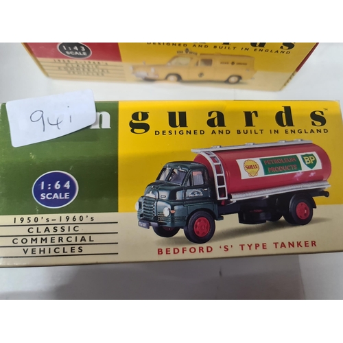 94i - Vanguards 1/64 Scale VA7001 - Bedford S Type Tanker - Shell BP