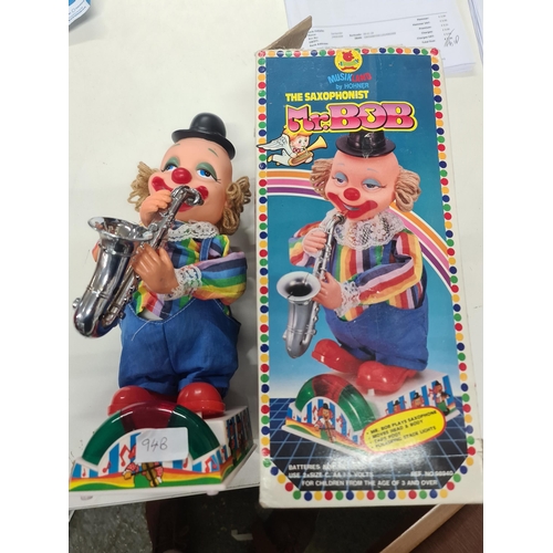 16 - Mr Bob saxophone playing clown 1980s