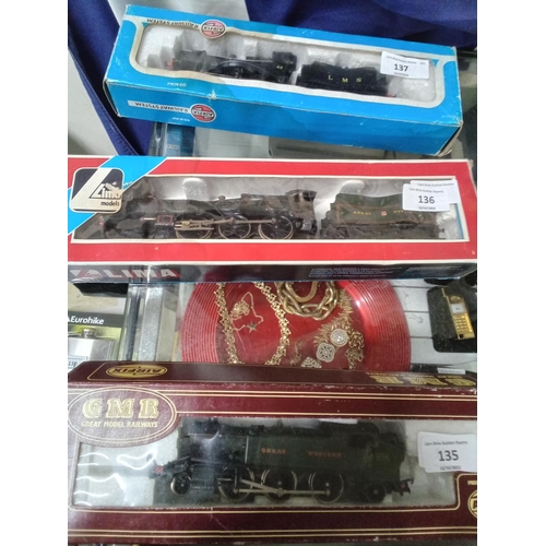 136 - Boxed Lima OO Gauge Great Western Steam Loco and Tender