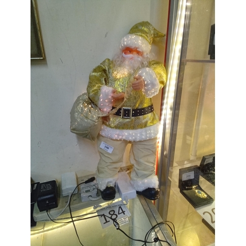 196 - light up santa