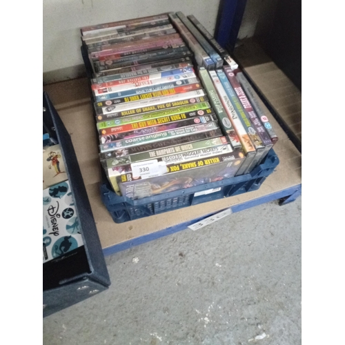 330 - Crate New DVD's