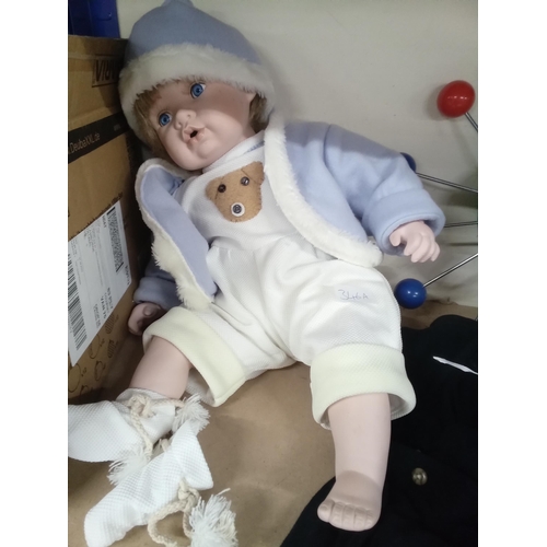 346a - Leonardo collectors doll (FOOT CRACKED)