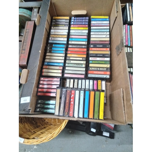 433 - box cassette tapes