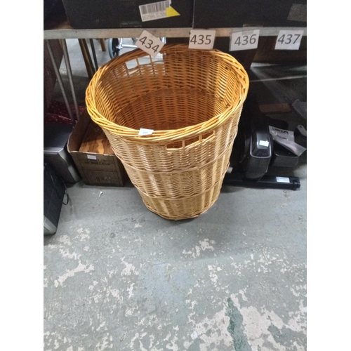 435 - wicker basket