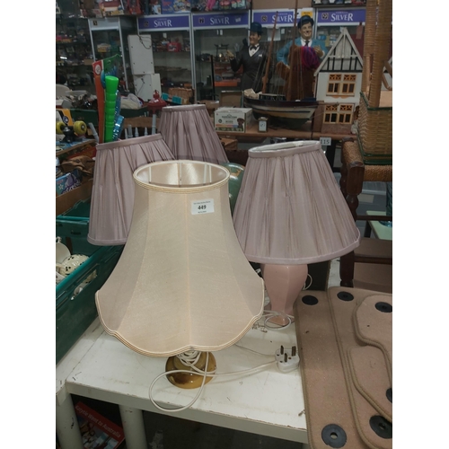 449 - 3 lamps