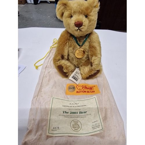 42A - Stieff Danbury Mint Teddy Bear 2001