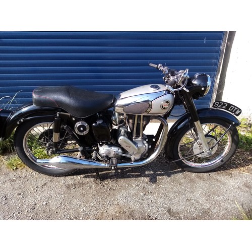 50C - 1955 Norton 19s 600 cc motorcycle