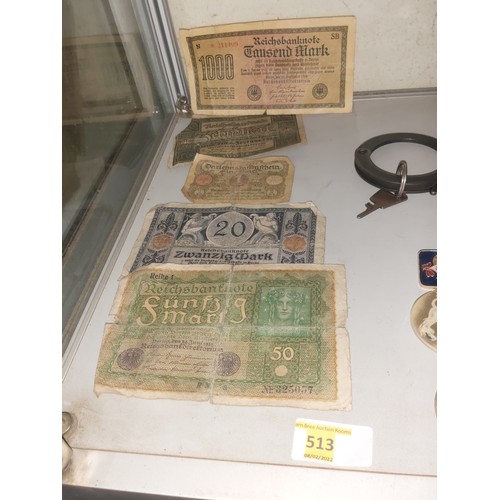 513 - Old German banknotes